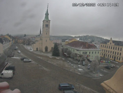 Náměstí, koste sv. Markéty