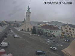 Náměstí, koste sv. Markéty