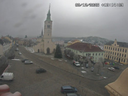 Náměstí, koste sv. Markéty