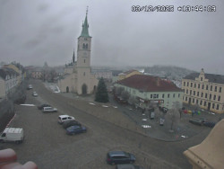 Náměstí, koste sv. Markéty