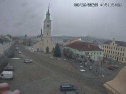 Náměstí, koste sv. Markéty