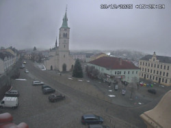 Náměstí, koste sv. Markéty