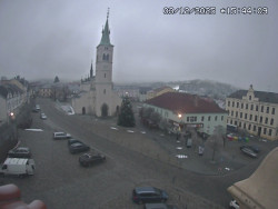 Náměstí, koste sv. Markéty