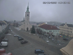 Náměstí, koste sv. Markéty