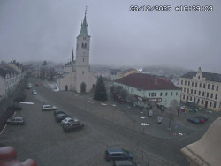 Náměstí, koste sv. Markéty