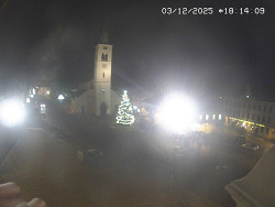 Náměstí, koste sv. Markéty