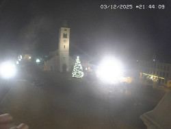 Náměstí, koste sv. Markéty