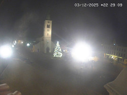 Náměstí, koste sv. Markéty