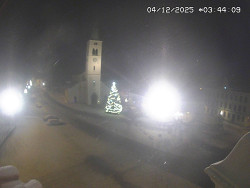 Náměstí, koste sv. Markéty