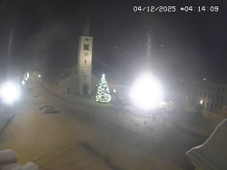 Náměstí, koste sv. Markéty