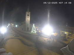 Náměstí, koste sv. Markéty