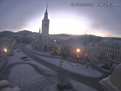 Náměstí, koste sv. Markéty