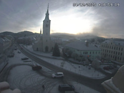 Náměstí, koste sv. Markéty