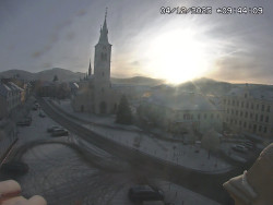 Náměstí, koste sv. Markéty