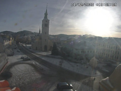 Náměstí, koste sv. Markéty