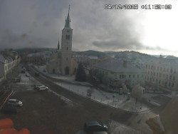 Náměstí, koste sv. Markéty