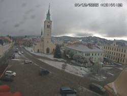 Náměstí, koste sv. Markéty