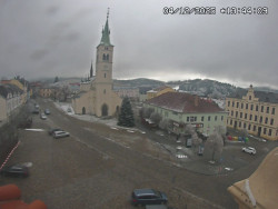 Náměstí, koste sv. Markéty