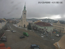 Náměstí, koste sv. Markéty