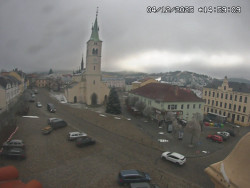 Náměstí, koste sv. Markéty