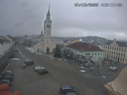 Náměstí, koste sv. Markéty