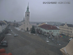 Náměstí, koste sv. Markéty