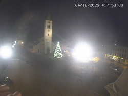 Náměstí, koste sv. Markéty