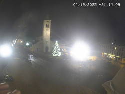 Náměstí, koste sv. Markéty