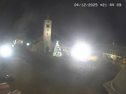 Náměstí, koste sv. Markéty