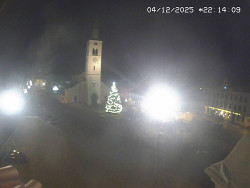 Náměstí, koste sv. Markéty