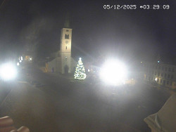 Náměstí, koste sv. Markéty