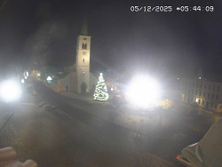 Náměstí, koste sv. Markéty