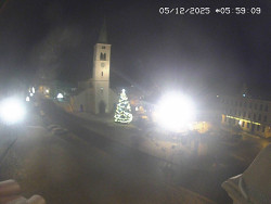 Náměstí, koste sv. Markéty