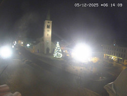 Náměstí, koste sv. Markéty