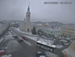 Náměstí, koste sv. Markéty