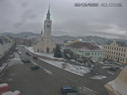 Náměstí, koste sv. Markéty