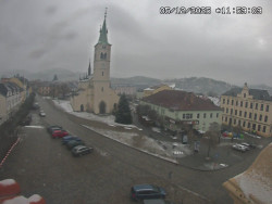 Náměstí, koste sv. Markéty