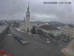 Náměstí, koste sv. Markéty