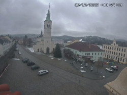 Náměstí, koste sv. Markéty