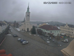 Náměstí, koste sv. Markéty