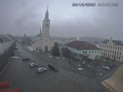 Náměstí, koste sv. Markéty