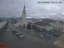 Náměstí, koste sv. Markéty