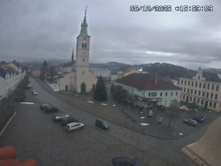 Náměstí, koste sv. Markéty