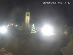 Náměstí, koste sv. Markéty