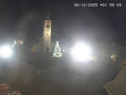 Náměstí, koste sv. Markéty