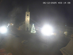 Náměstí, koste sv. Markéty