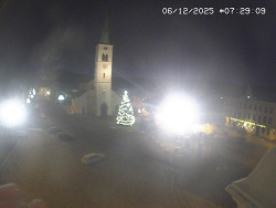 Náměstí, koste sv. Markéty