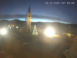 Náměstí, koste sv. Markéty