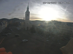 Náměstí, koste sv. Markéty