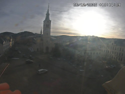 Náměstí, koste sv. Markéty